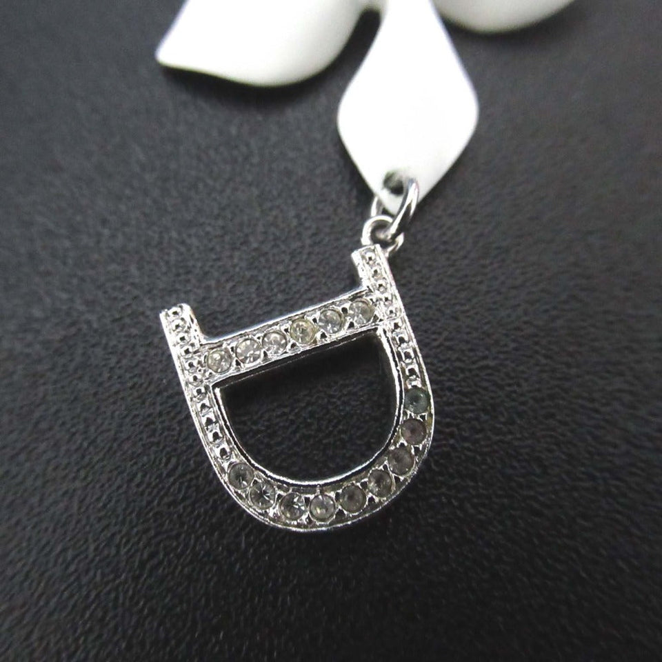Christian Dior Trotter D Logo Necklace