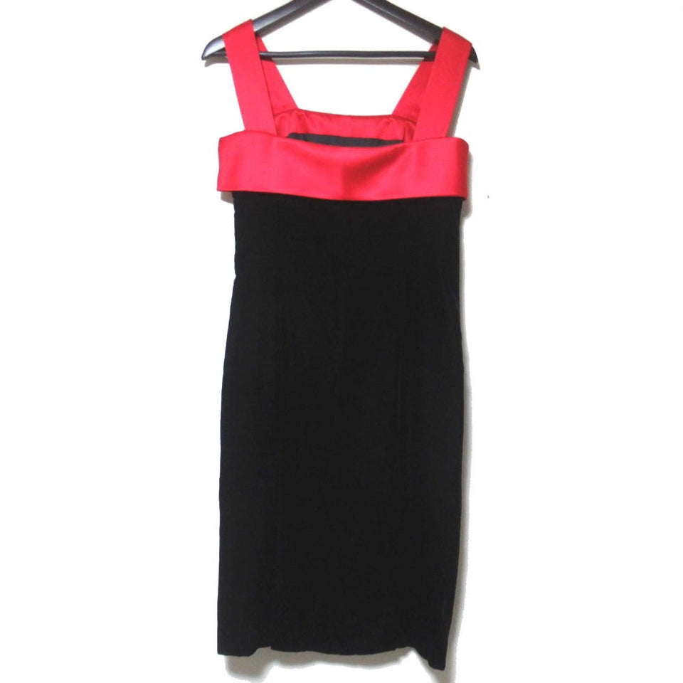 Christian Dior Velour Satin Dress