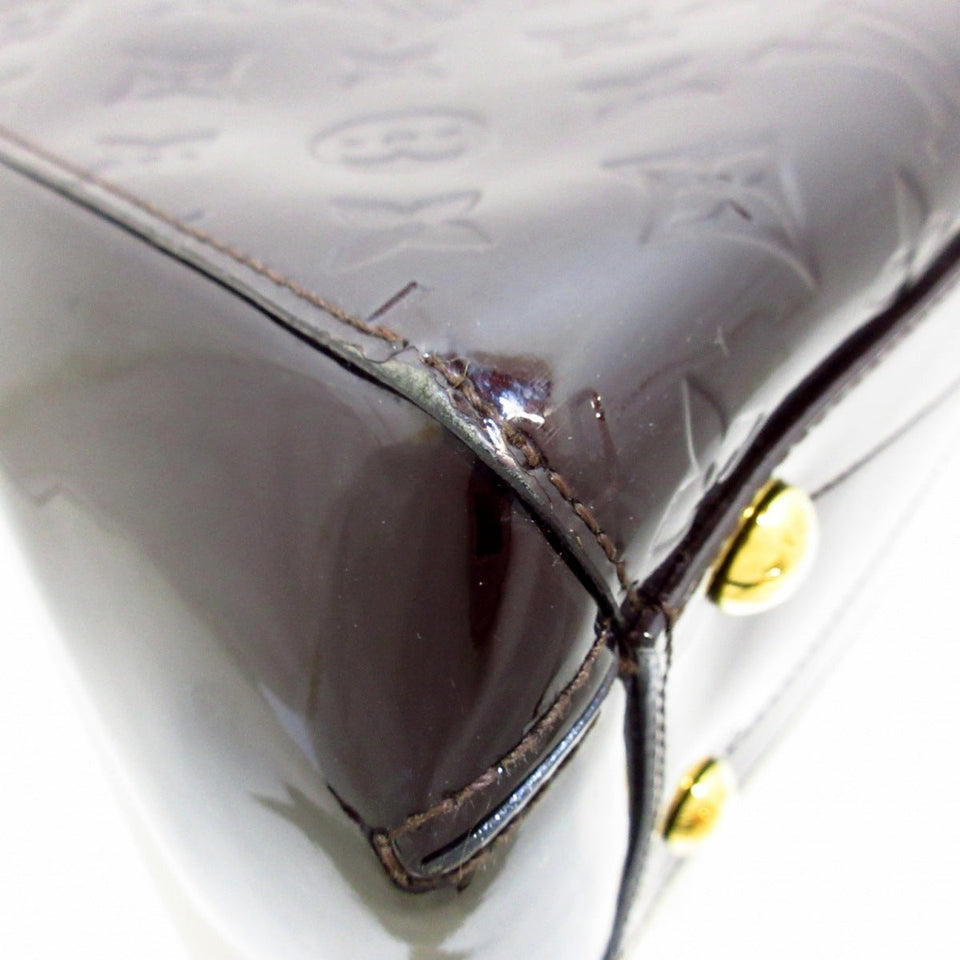 Louis Vuitton Montaigne MM  Patent Leather Handbag
