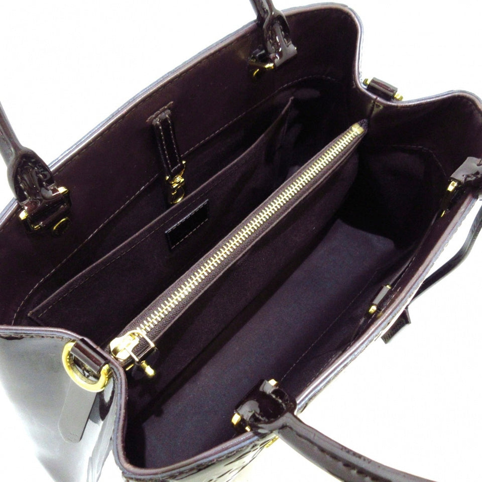 Louis Vuitton Montaigne MM  Patent Leather Handbag