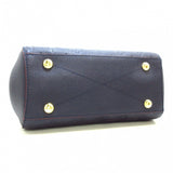 Louis Vuitton Montaigne BB Empreinte Leather Handbag Marine Rouge