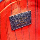 Louis Vuitton Montaigne BB Empreinte Leather Handbag Marine Rouge