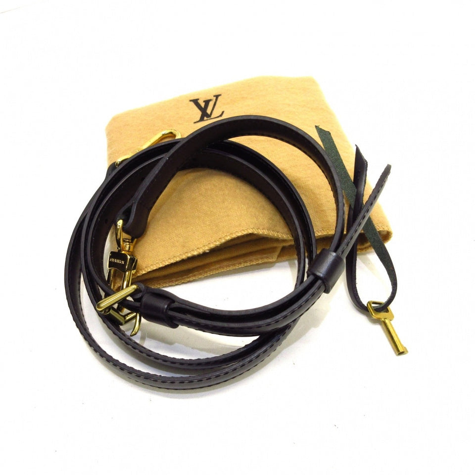 Louis Vuitton Monceau Epi Leather Handbag Black