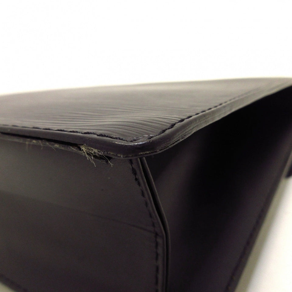 Louis Vuitton Monceau Epi Leather Handbag Black