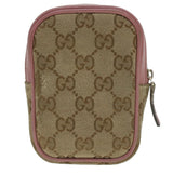 Gucci GG Canvas Pouch Beige 115249 37273