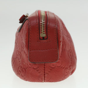 Gucci Guccissima Pouch Red 282642 37323