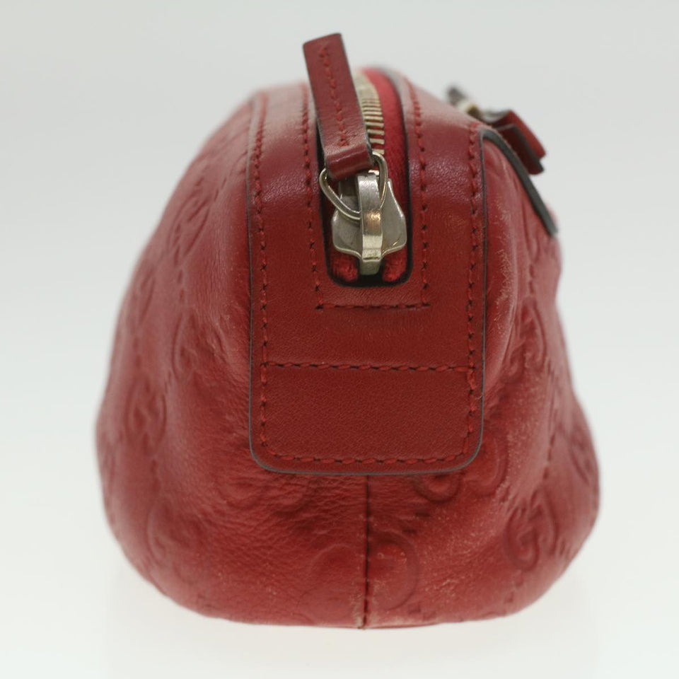 Gucci Guccissima Pouch Red 282642 37323
