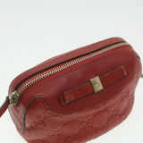 Gucci Guccissima Pouch Red 282642 37323