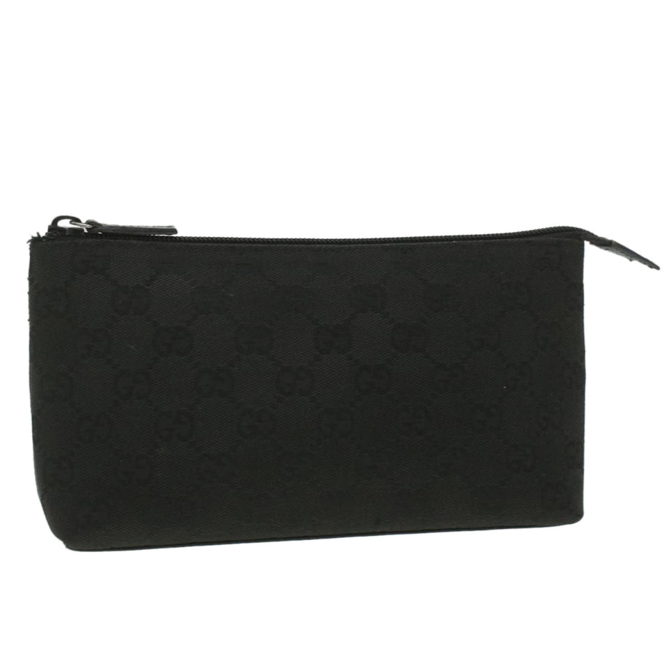 Gucci GG Canvas Pouch Black 115238 37330