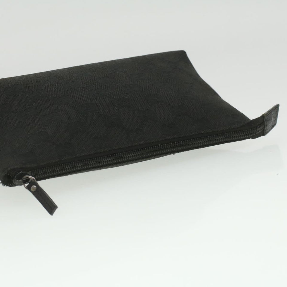 Gucci GG Canvas Pouch Black 115238 37330