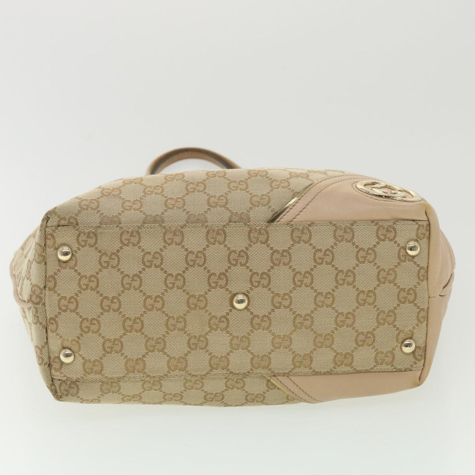 Gucci GG Canvas Tote Bag Beige 169946 37347