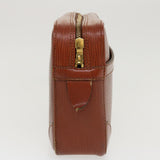 Louis Vuitton Epi Compiegne 28 Clutch Bag SPO Brown LV Auth