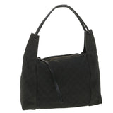 Gucci GG Canvas Shoulder Bag Gray 101292 37374