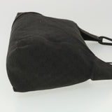 Gucci GG Canvas Shoulder Bag Gray 101292 37374