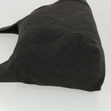 Gucci GG Canvas Shoulder Bag Gray 101292 37374
