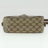 Gucci GG Canvas Web Sherry Line Shoulder Bag Beige Red Green 8902032 37565