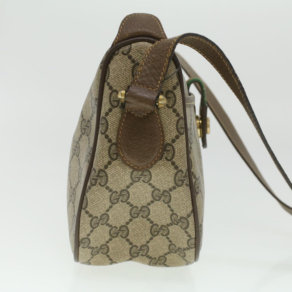 Gucci GG Canvas Web Sherry Line Shoulder Bag Beige Red Green 8902032 37565