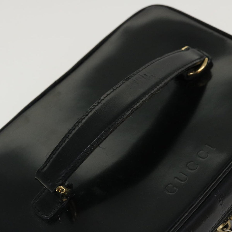 Gucci Pouch Leather Black 032.1956.0150 37626