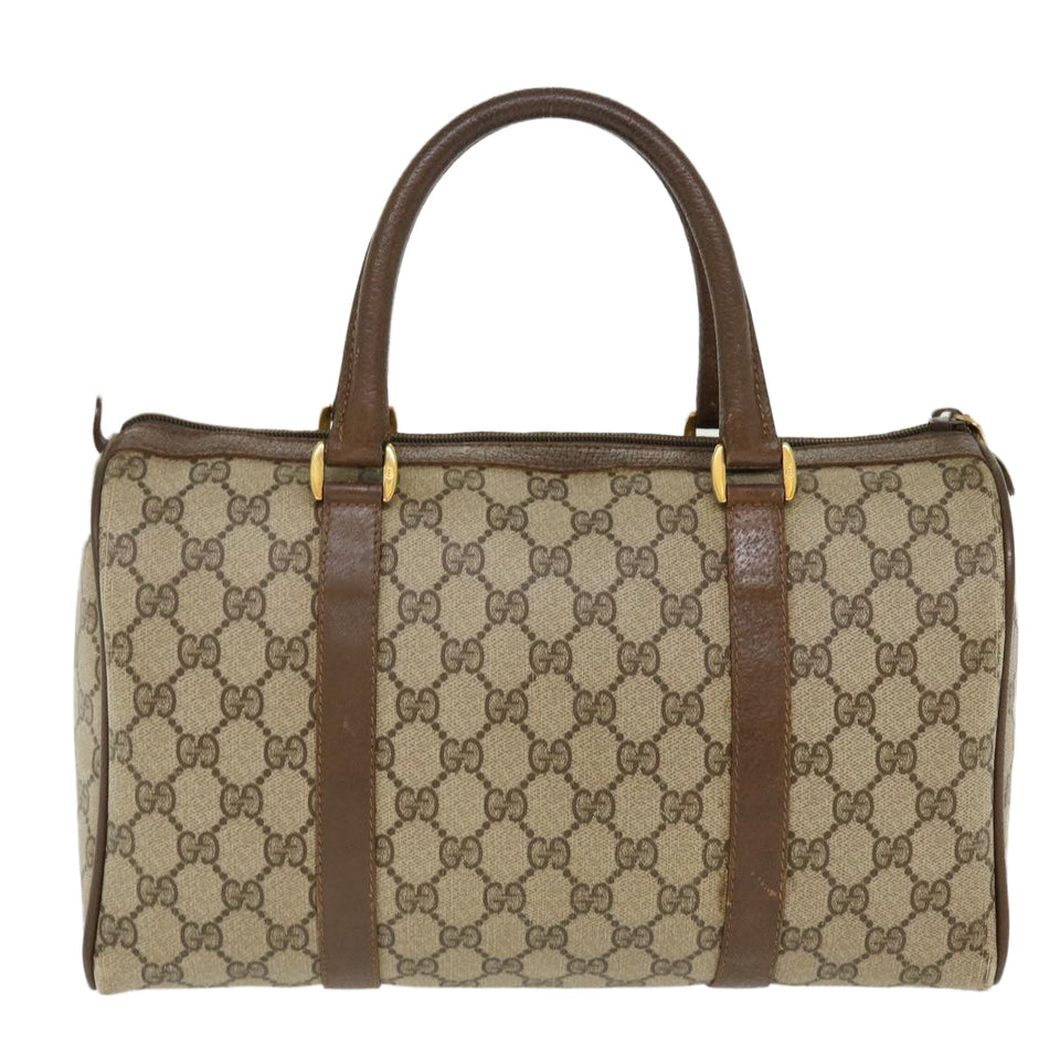 Gucci GG Canvas Web Sherry Line Boston Bag Beige Red Green 69.02.007 37707