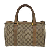 Gucci GG Canvas Web Sherry Line Boston Bag Beige Red Green 40.02.006 37712