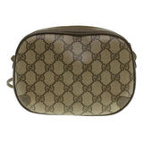 Gucci GG Canvas Web Sherry Line Shoulder Bag Beige Red 89.02.066 37720