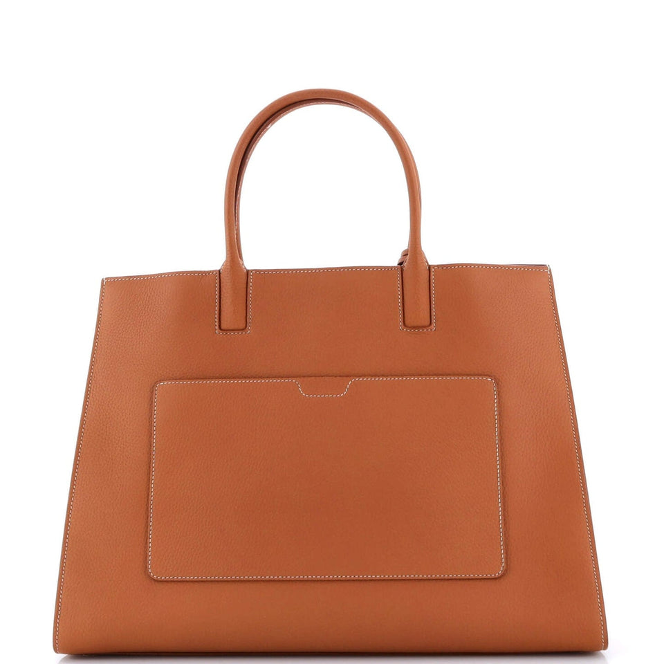 Burberry Frances Medium Leather Tote Bag in Brown – Bags Junction