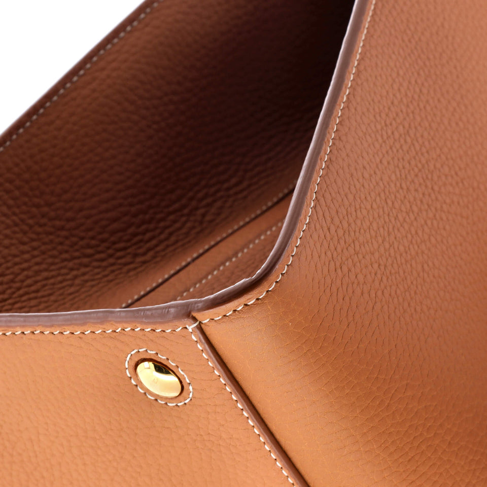 Burberry Frances Medium Leather Tote Bag in Brown – Bags Junction