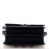 Burberry TB Flap Small Check Canvas Bag in Black – Bags Junction