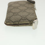 Gucci GG Canvas Coin Purse PVC Leather Beige 233183 37806