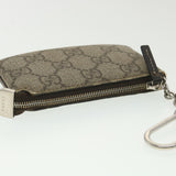 Gucci GG Canvas Coin Purse PVC Leather Beige 233183 37806