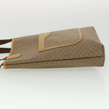 Gucci Micro GG Canvas Web Sherry Line Shoulder Bag Beige Red 40.02. 37808