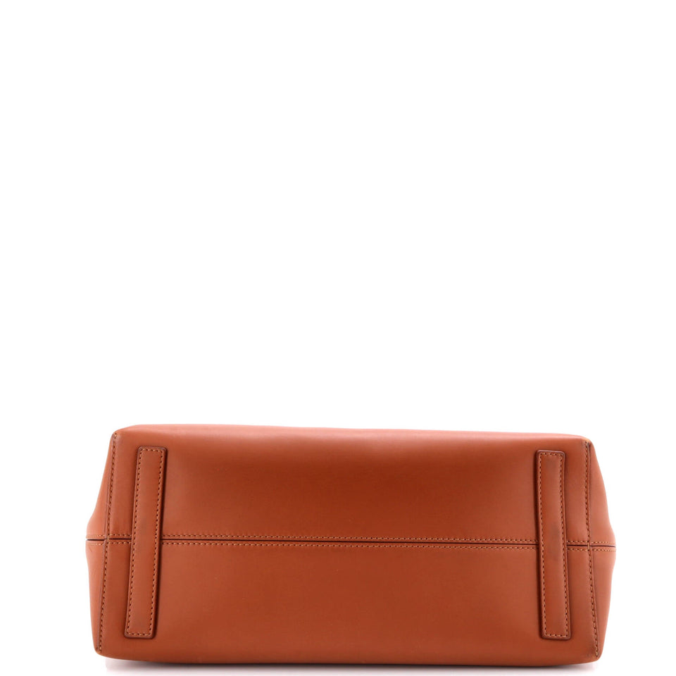 Burberry Society Studded Leather Top Handle Bag Large – Bags Junction