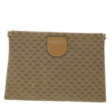 Gucci Micro GG Canvas Clutch Bag PVC Leather Beige 67-039-5229 37974