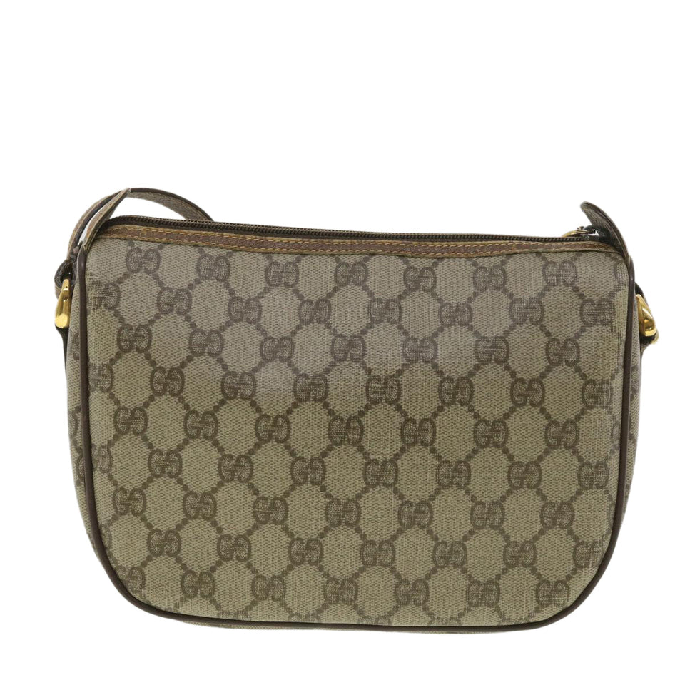 Gucci GG Canvas Web Sherry Line Shoulder Bag Beige Red Green 38014