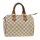 Louis Vuitton Damier Azur Hand Bag LV Auth