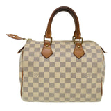 Louis Vuitton Damier Azur Hand Bag LV Auth
