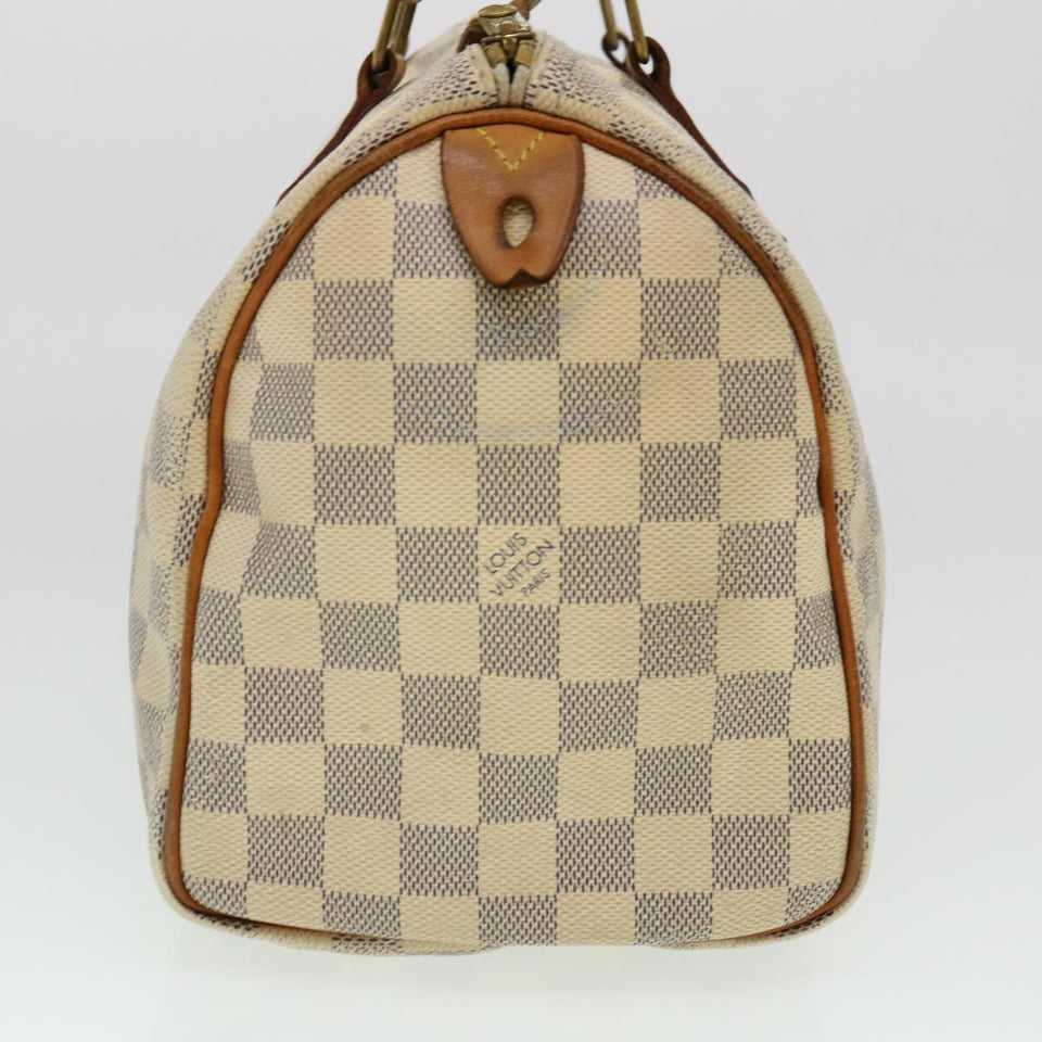 Louis Vuitton Damier Azur Hand Bag LV Auth