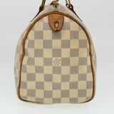 Louis Vuitton Damier Azur Hand Bag LV Auth