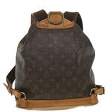 Louis Vuitton Monogram Montsouris GM Backpack LV Auth