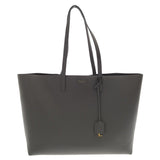 Saint Laurent- Paris East Waist Leather Tote Bag Gray
