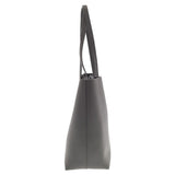 Saint Laurent- Paris East Waist Leather Tote Bag Gray