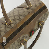 Gucci GG Canvas Web Sherry Line Boston Bag Beige Red Green 40.02.007 38308