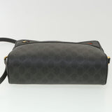 Gucci GG Canvas Web Sherry Line Shoulder Bag Black Red 119.02.088 38314