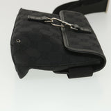 Gucci GG Canvas Waist Bag Black 92543 38318