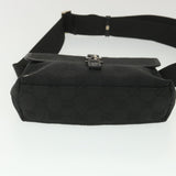 Gucci GG Canvas Waist Bag Black 92543 38318