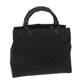 Gucci GG Canvas Hand Bag Black 38354