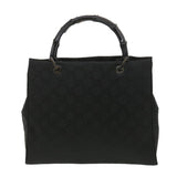 Gucci GG Canvas Hand Bag Black 38354