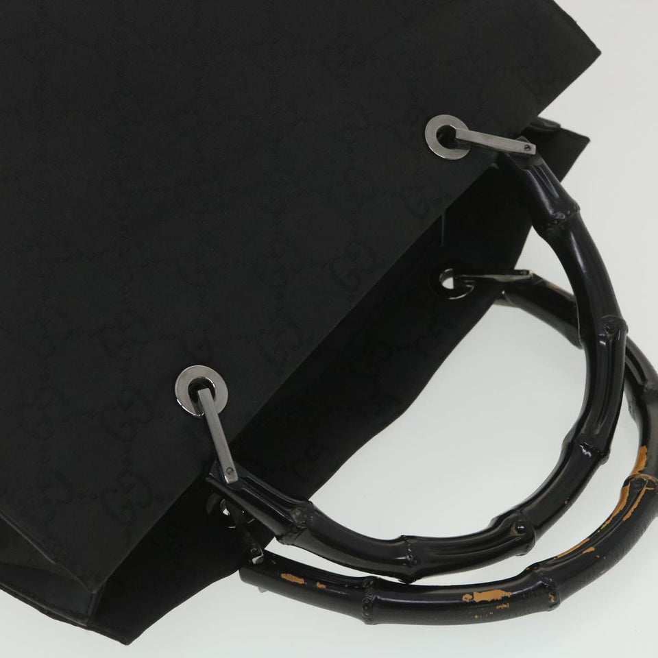 Gucci GG Canvas Hand Bag Black 38354