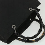 Gucci GG Canvas Hand Bag Black 38354
