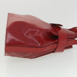 Louis Vuitton Epi Sac Depaule PM Shoulder Bag Red LV Auth